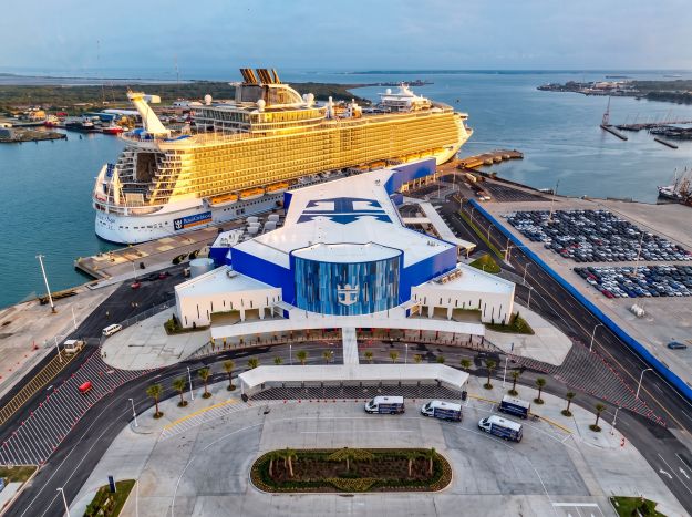 Royal Caribbean Terminal in Galveston Texas