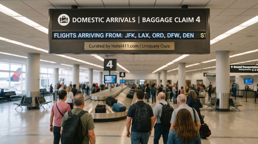 ATL Domestic Flight Arrivals