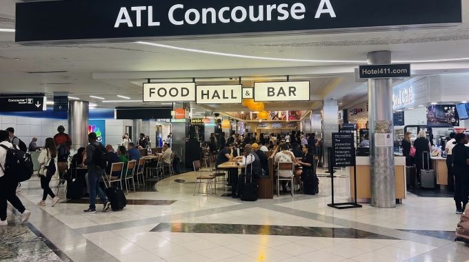 Atlanta Airport ATL Concourse A
