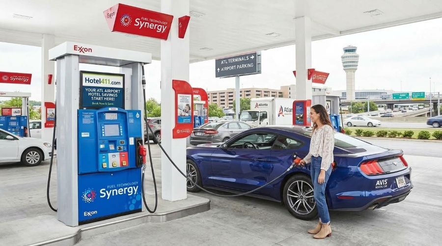 ATL Rental Gas Stations